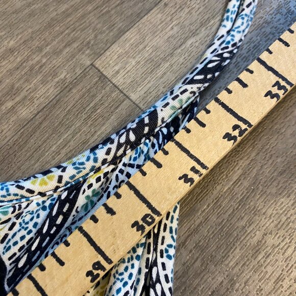 Elle Swing Dress Geometric Spaghetti Straps Size Small - Picture 7 of 7